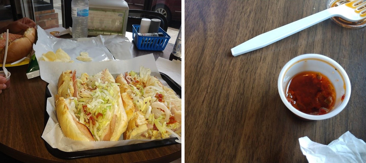 Casale's Sub Shop Menu