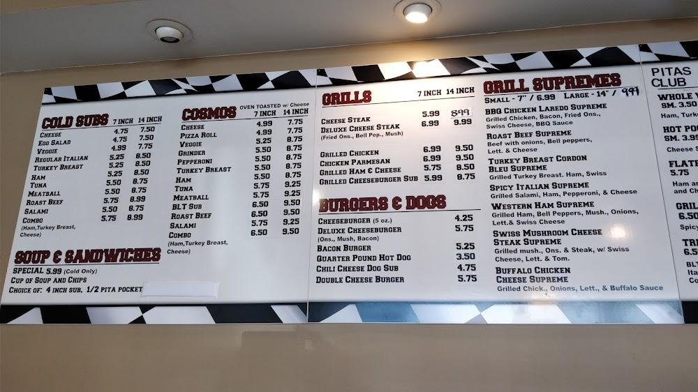 Casale's Sub Shop Menu image 2
